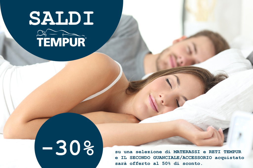 Promo Tempur gennaio