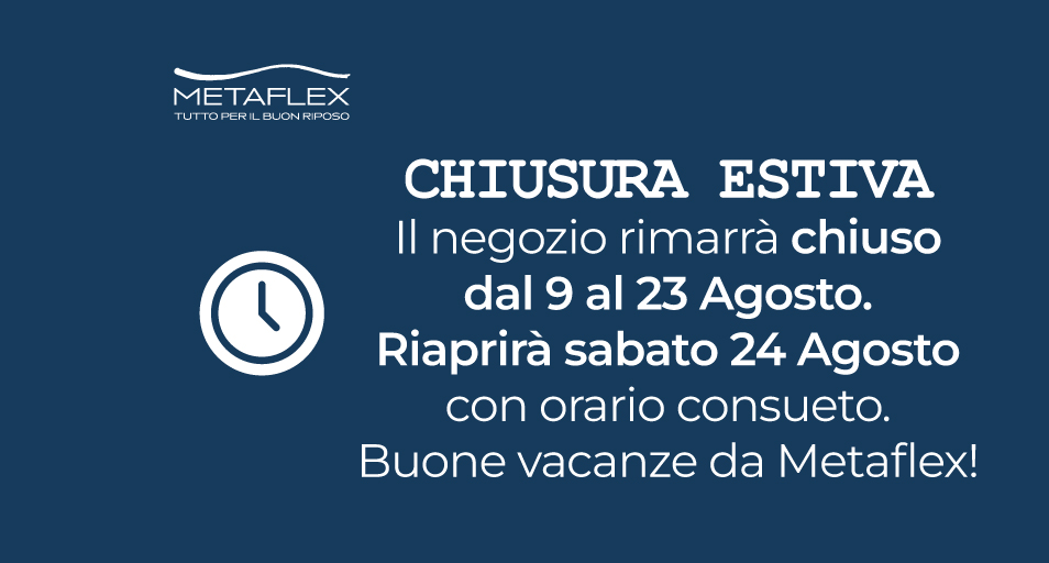 chiusura estiva 2024